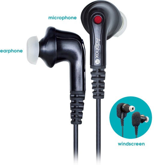 Binaural Microphone and earphone