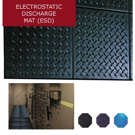 Microcells Electrostatic discharge mat (ESD)